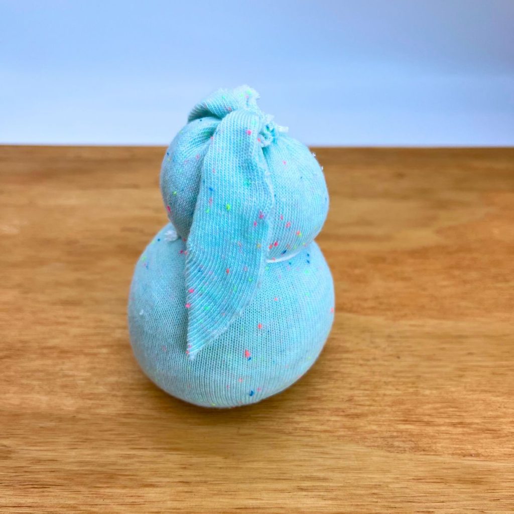 blue sock bunny 